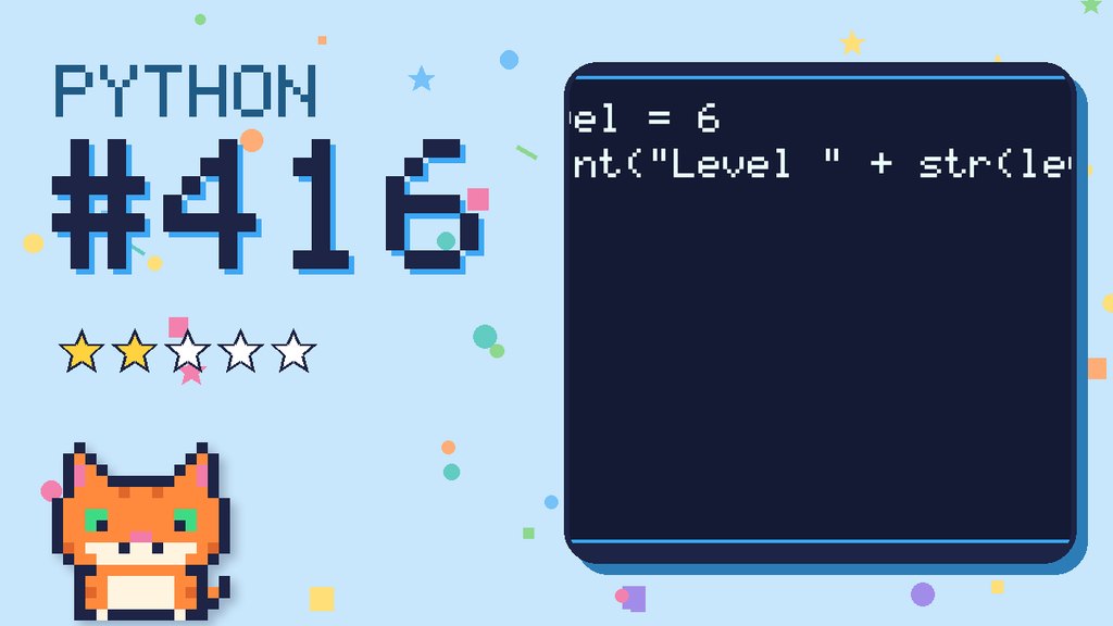 Python Puzzler 416 card