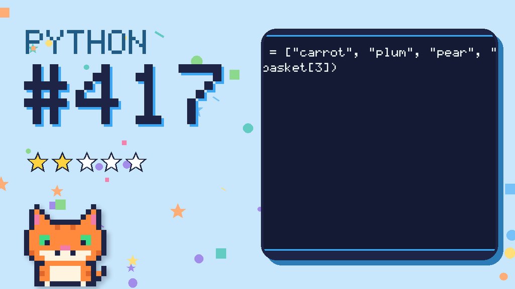 Python Puzzler 417 card