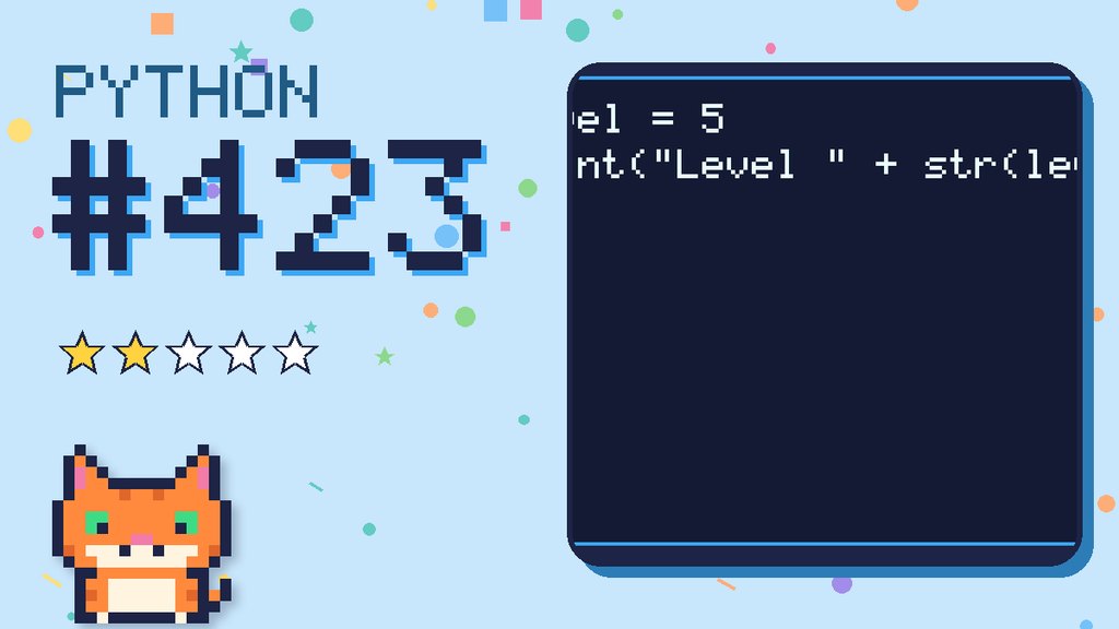 Python Puzzler 423 card