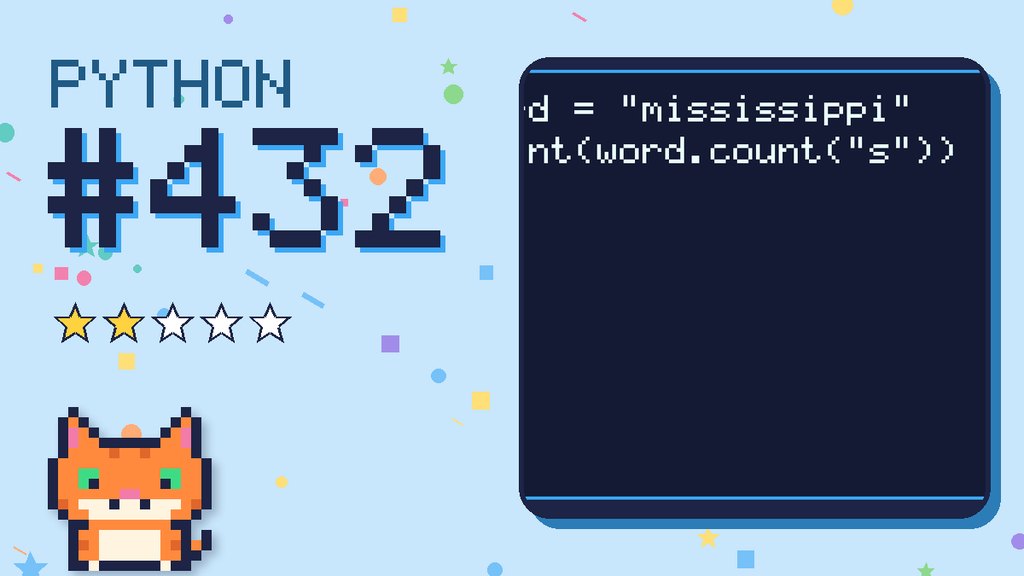 Python Puzzler 432 card