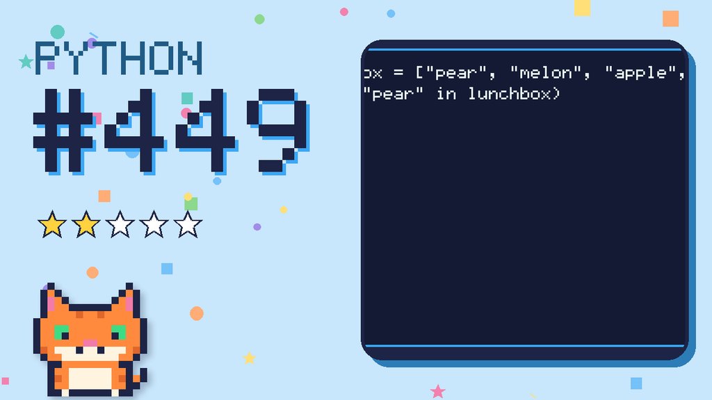 Python Puzzler 449 card