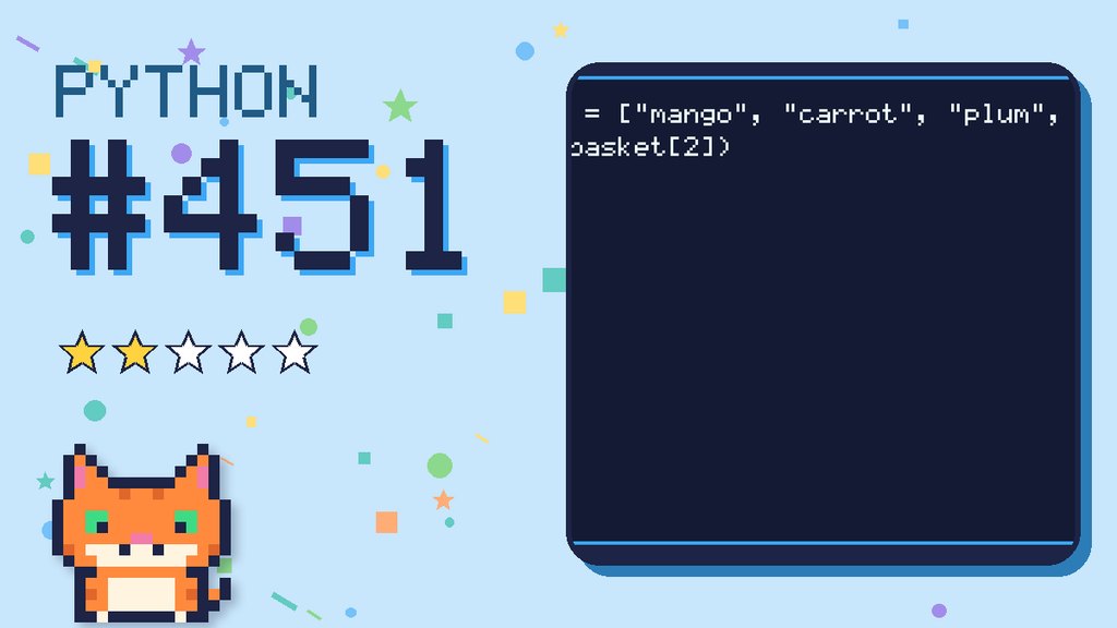 Python Puzzler 451 card