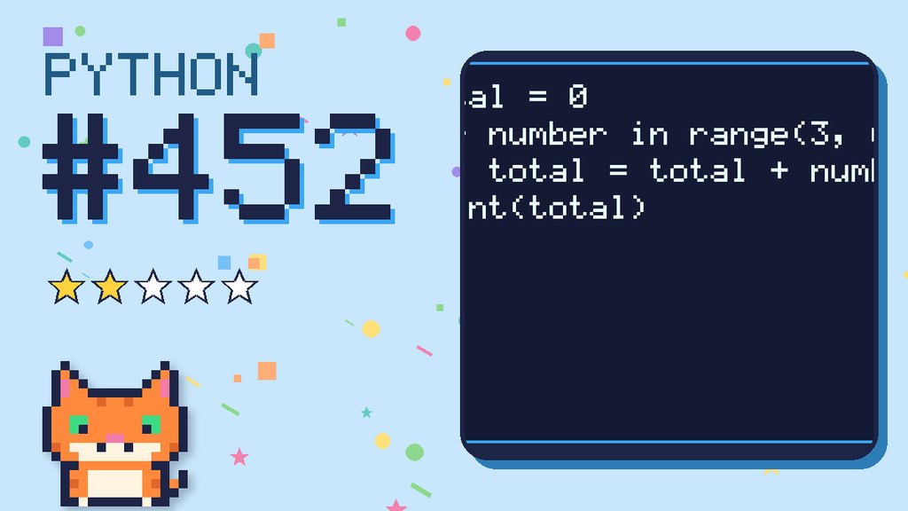 Python Puzzler 452 card