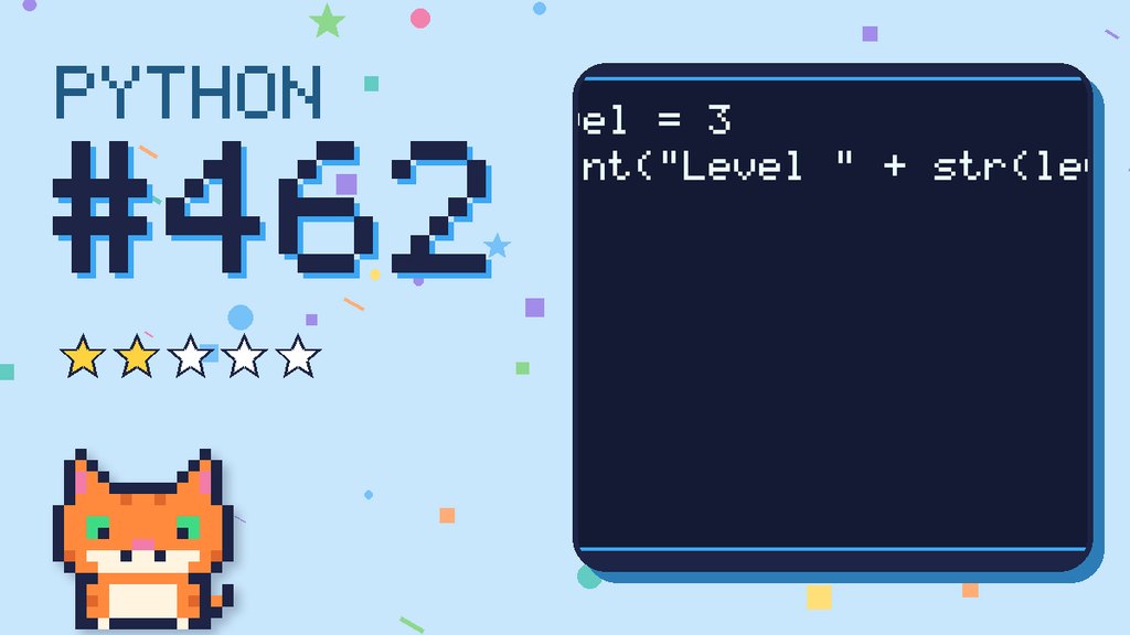 Python Puzzler 462 card