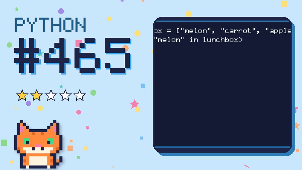 Python Puzzler 465 card