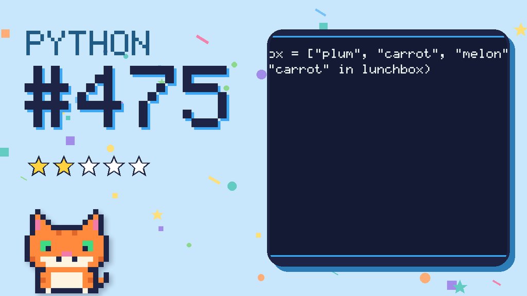 Python Puzzler 475 card