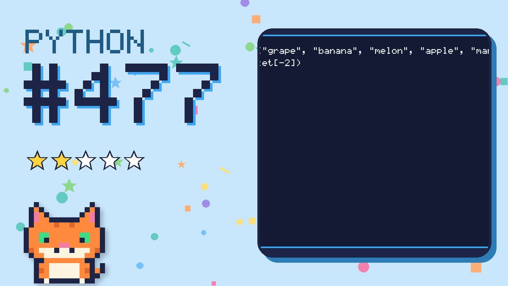 Python Puzzler 477 card