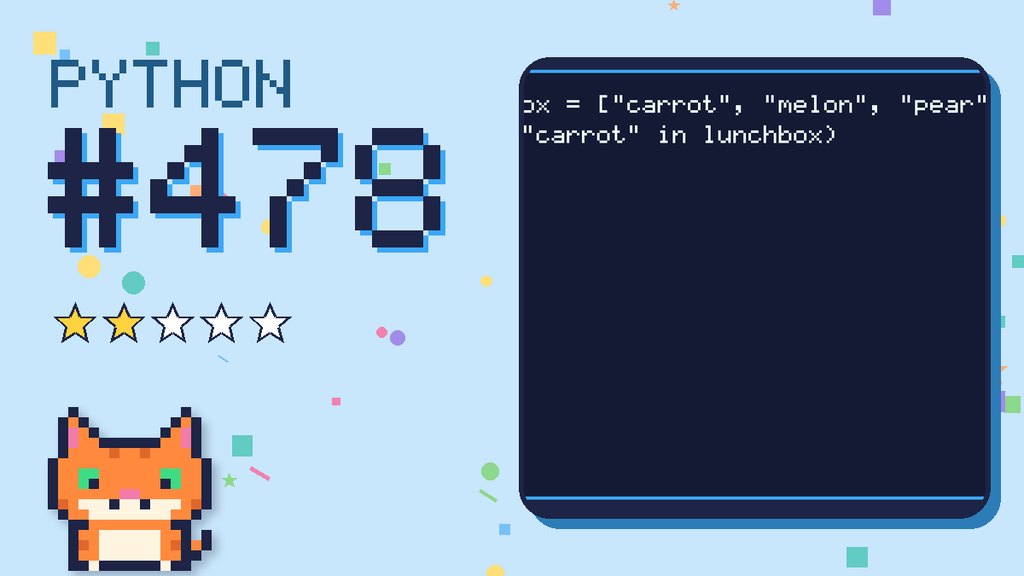 Python Puzzler 478 card