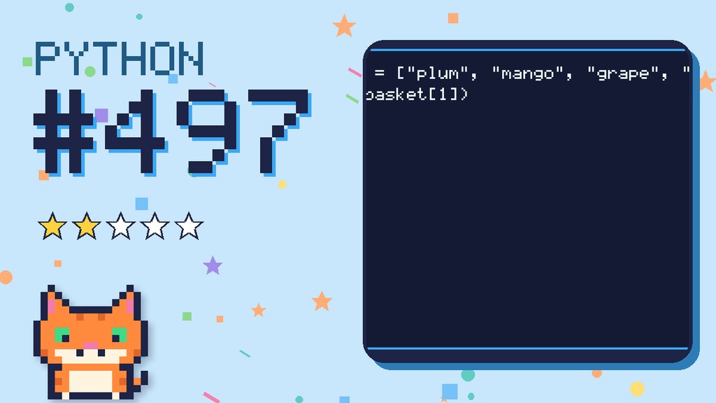 Python Puzzler 497 card