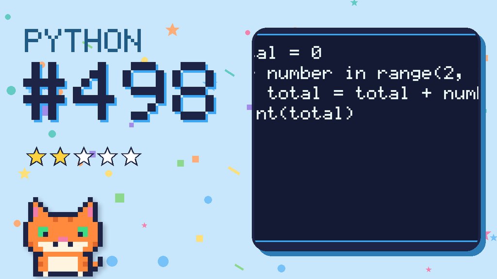 Python Puzzler 498 card