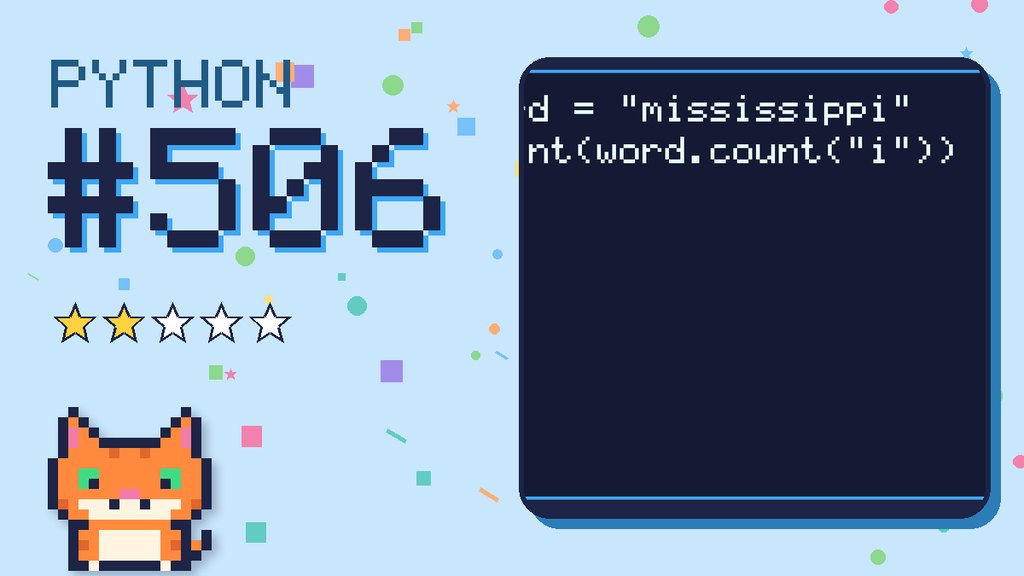 Python Puzzler 506 card