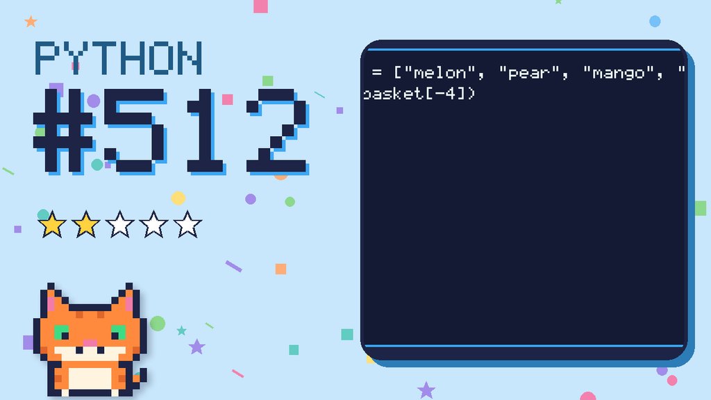 Python Puzzler 512 card