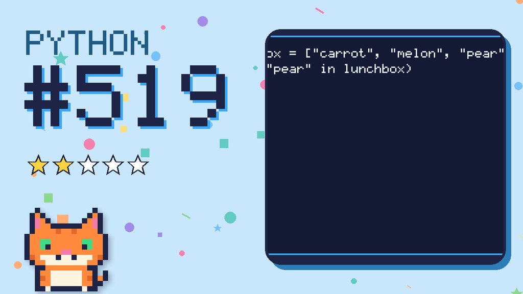 Python Puzzler 519 card