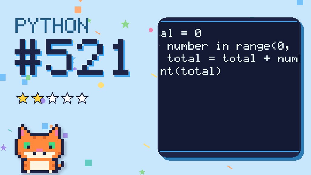 Python Puzzler 521 card