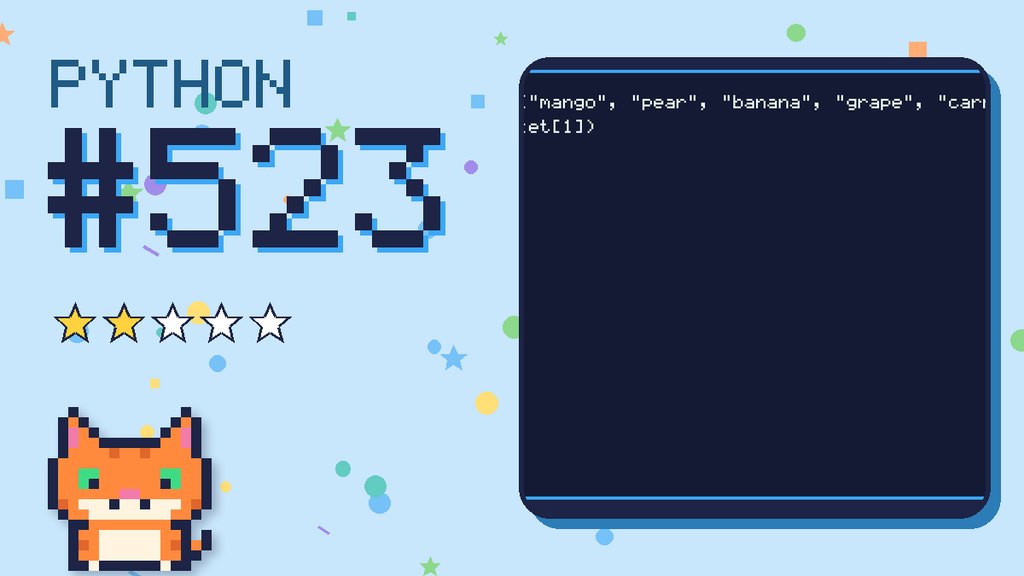 Python Puzzler 523 card