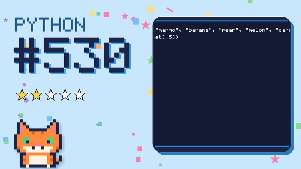 Python Puzzler 530 card