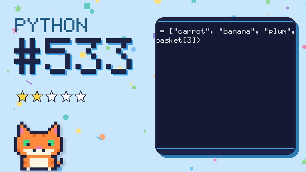 Python Puzzler 533 card