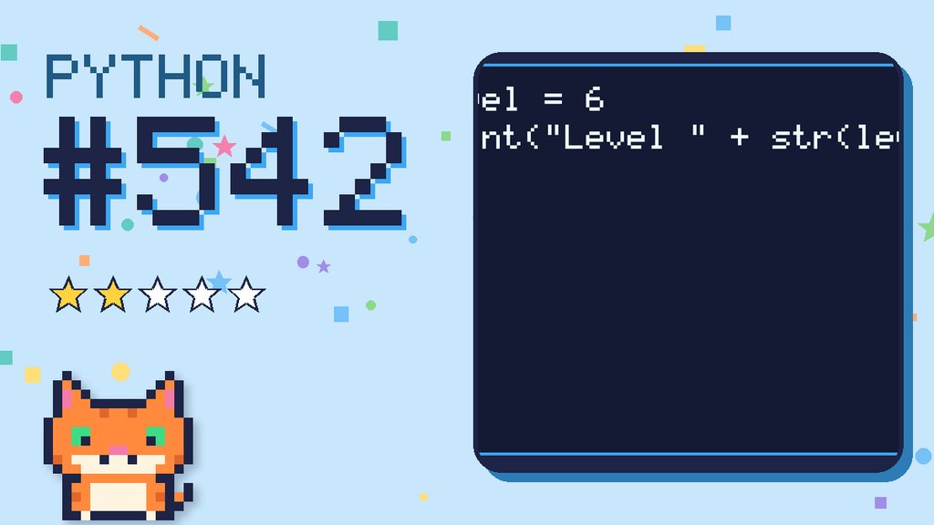 Python Puzzler 542 card