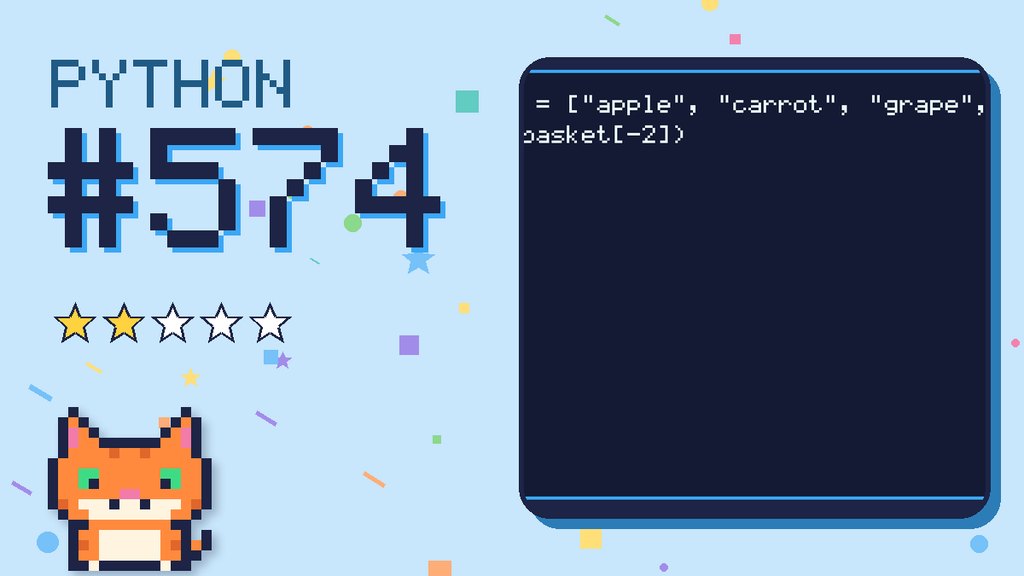 Python Puzzler 574 card