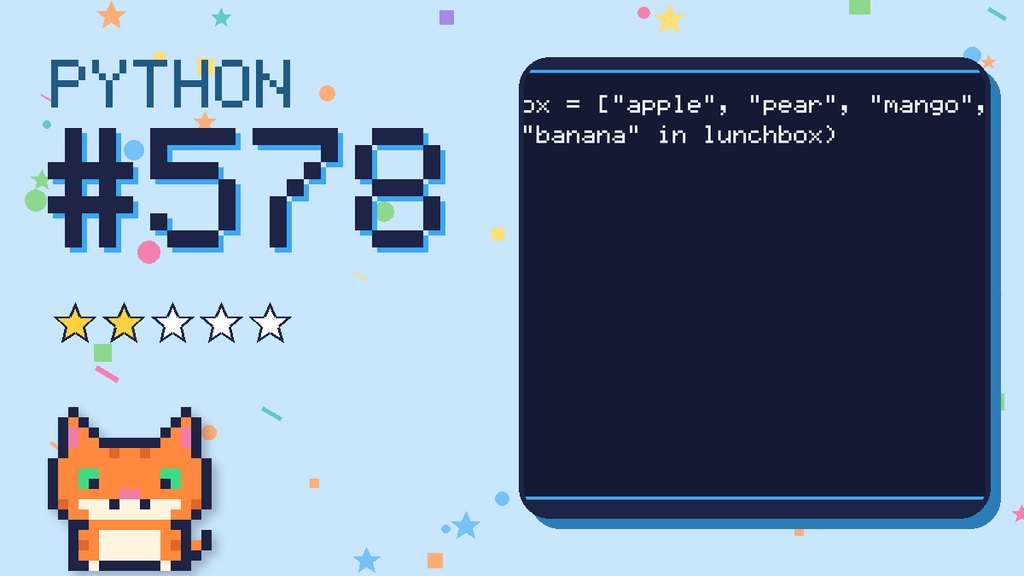 Python Puzzler 578 card