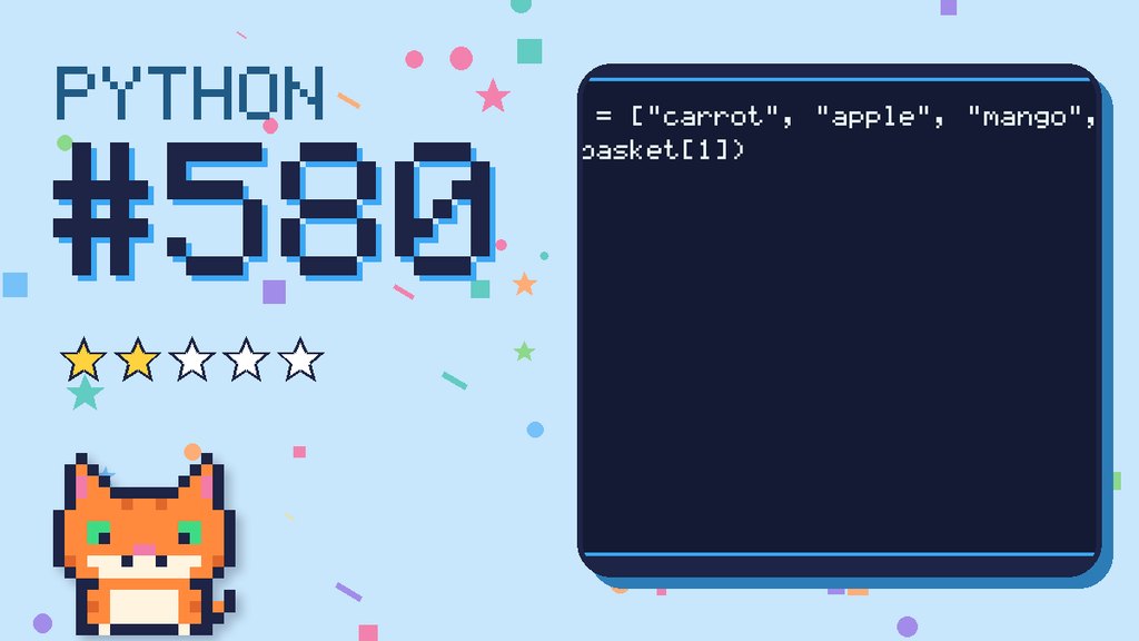 Python Puzzler 580 card