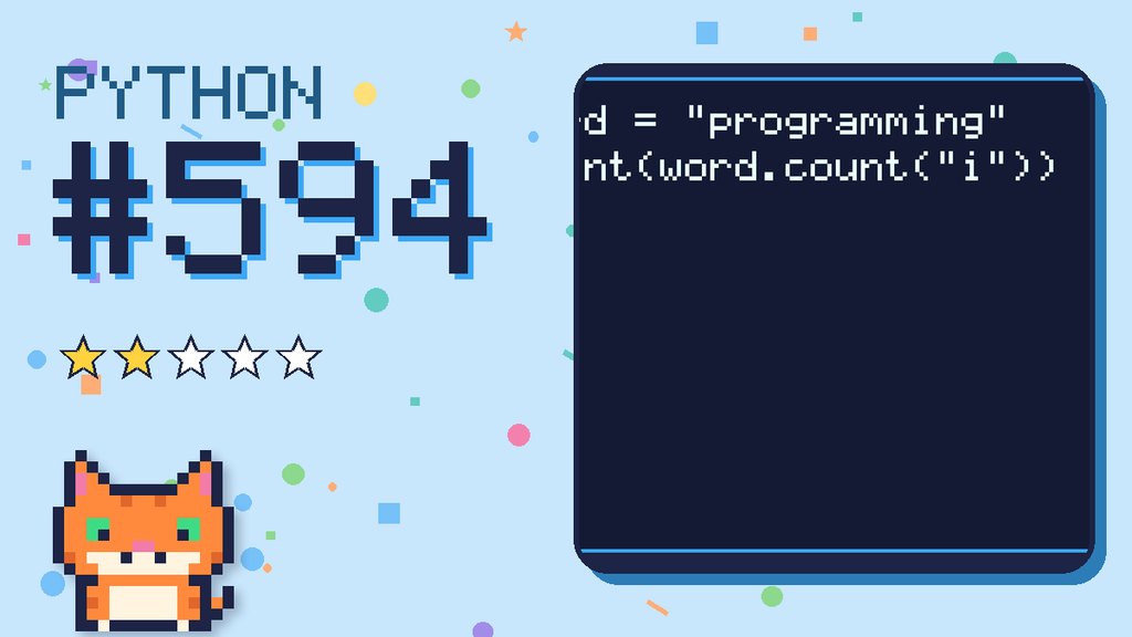 Python Puzzler 594 card