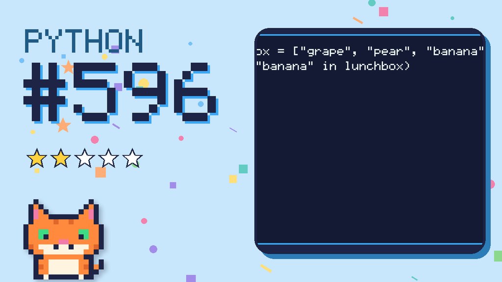Python Puzzler 596 card