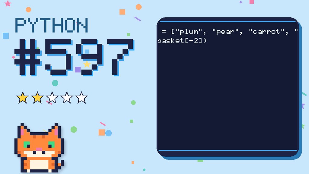 Python Puzzler 597 card