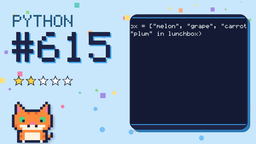 Python Puzzler 615 card