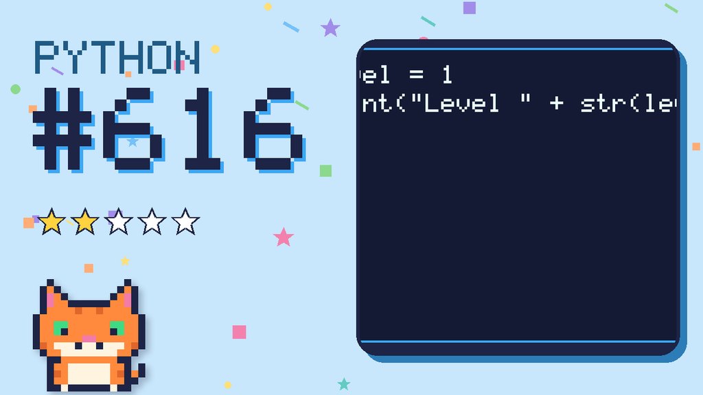 Python Puzzler 616 card