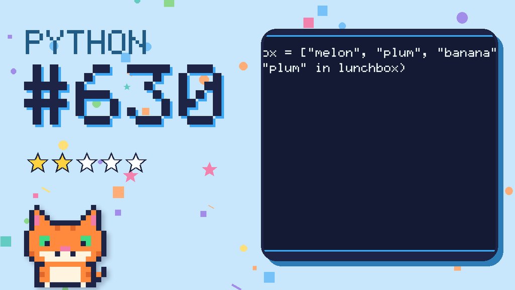 Python Puzzler 630 card