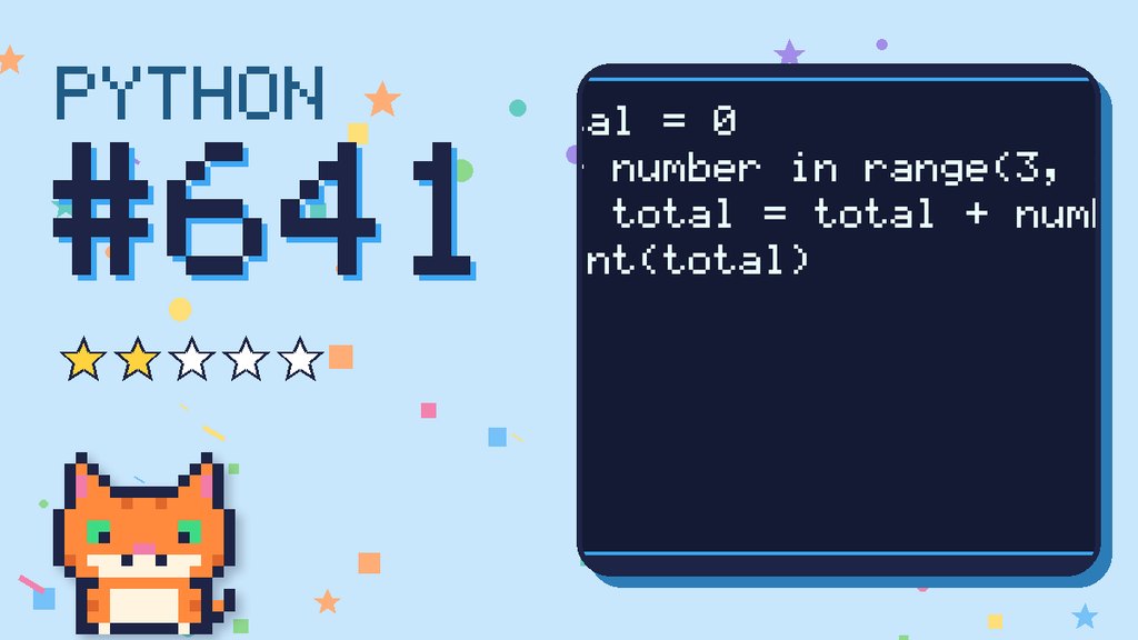 Python Puzzler 641 card