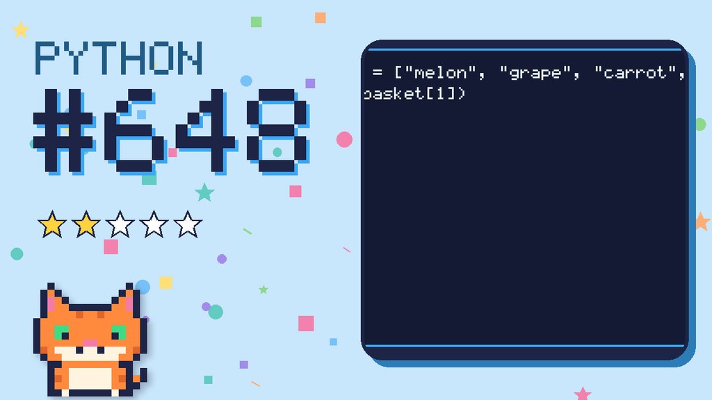 Python Puzzler 648 card