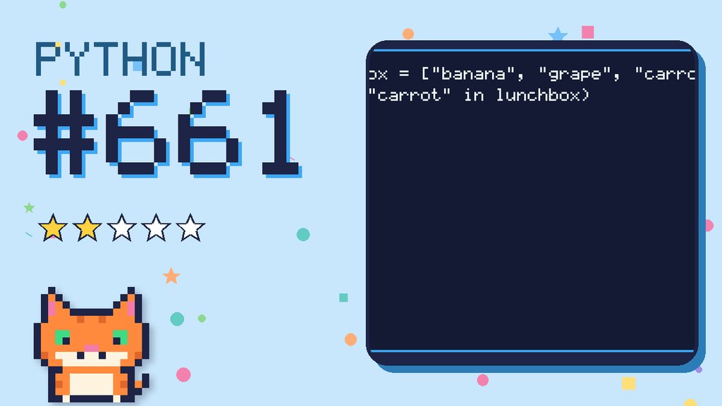 Python Puzzler 661 card