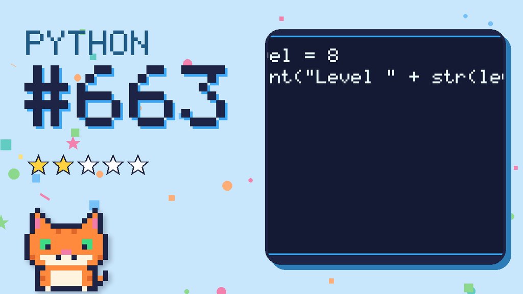 Python Puzzler 663 card