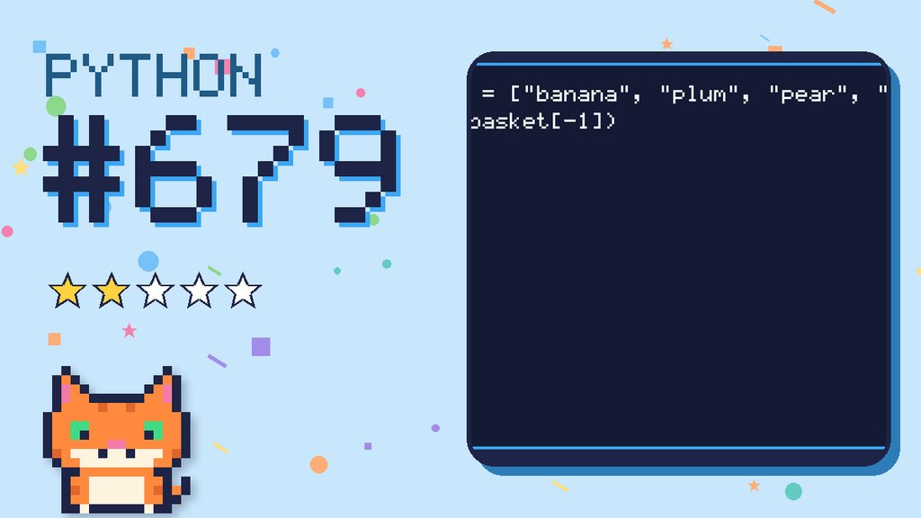 Python Puzzler 679 card