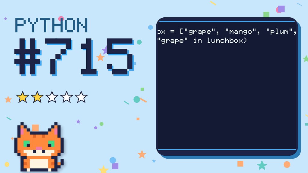 Python Puzzler 715 card