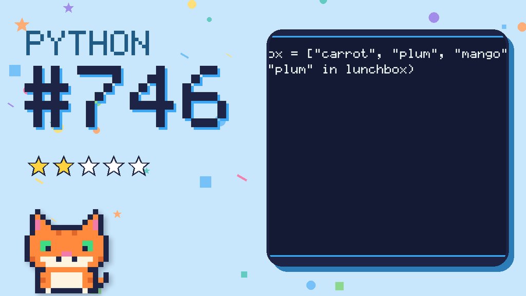 Python Puzzler 746 card