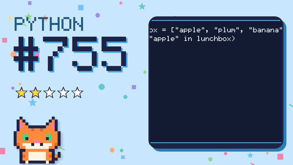 Python Puzzler 755 card