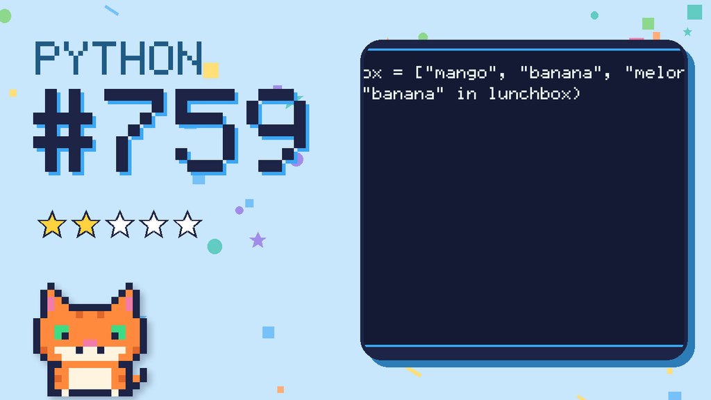 Python Puzzler 759 card