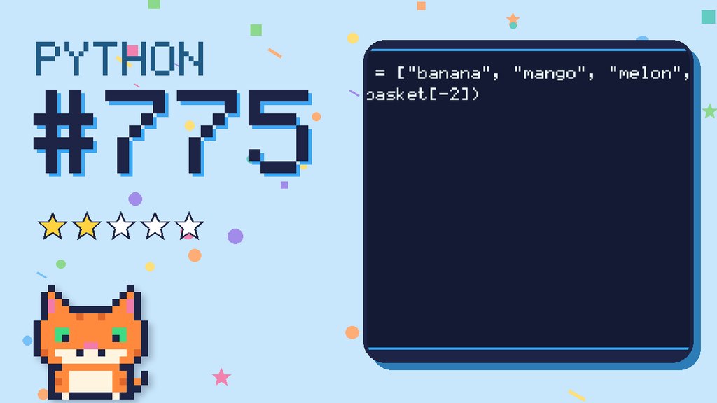 Python Puzzler 775 card