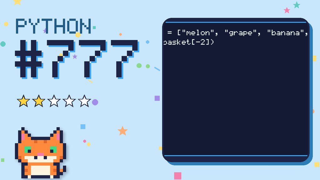 Python Puzzler 777 card