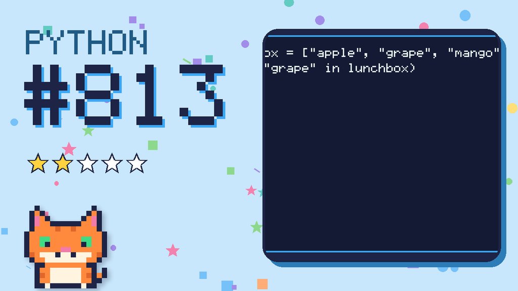 Python Puzzler 813 card