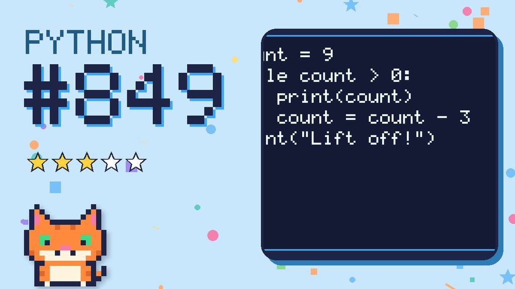 Python Puzzler 849 card