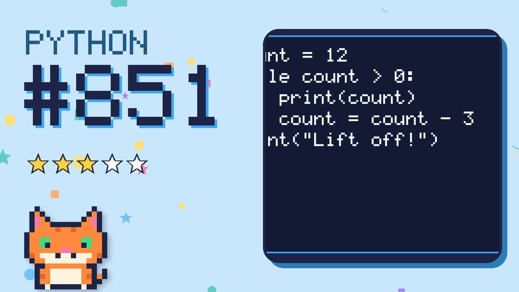 Python Puzzler 851 card