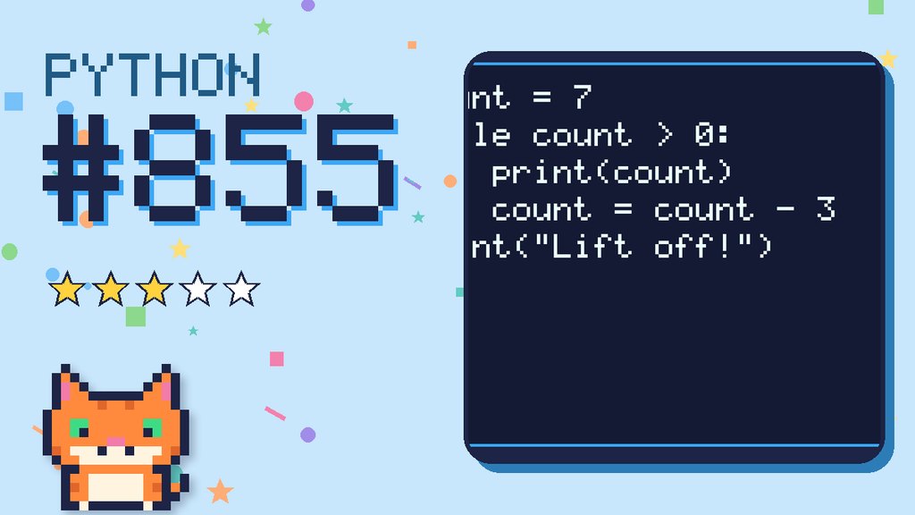 Python Puzzler 855 card