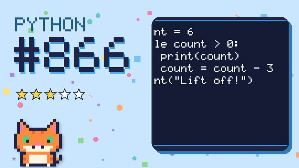 Python Puzzler 866 card