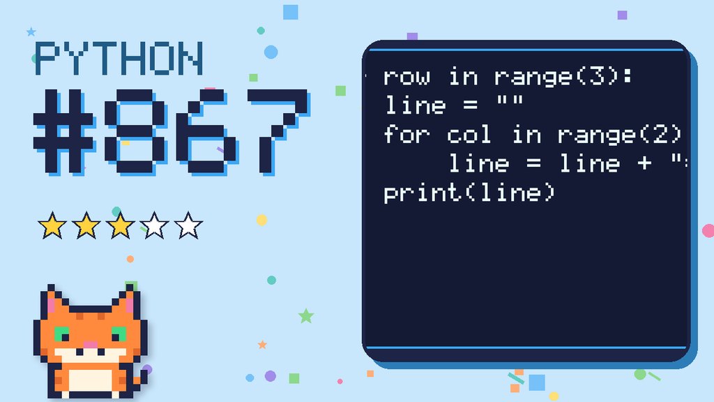 Python Puzzler 867 card
