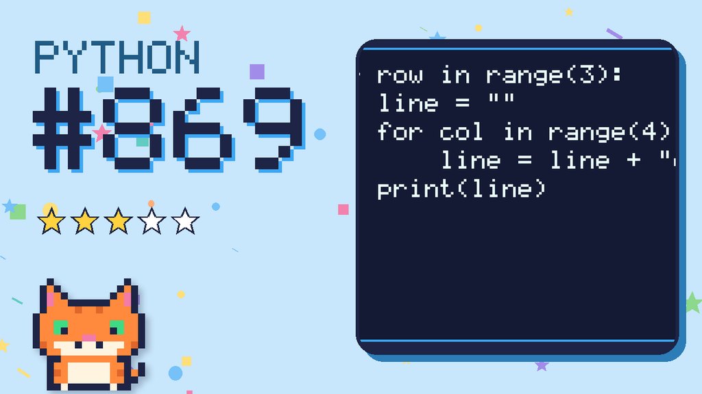 Python Puzzler 869 card