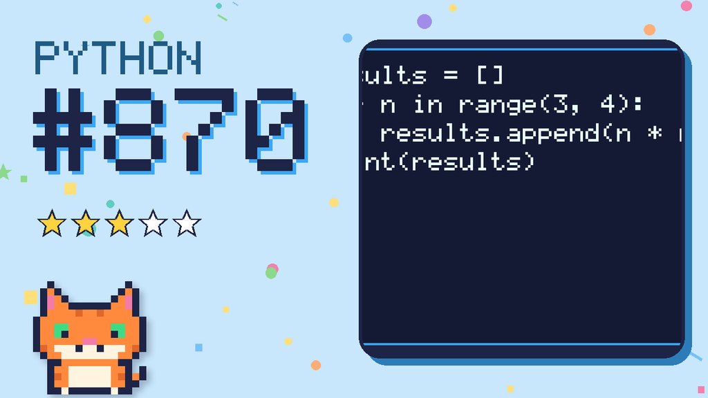 Python Puzzler 870 card
